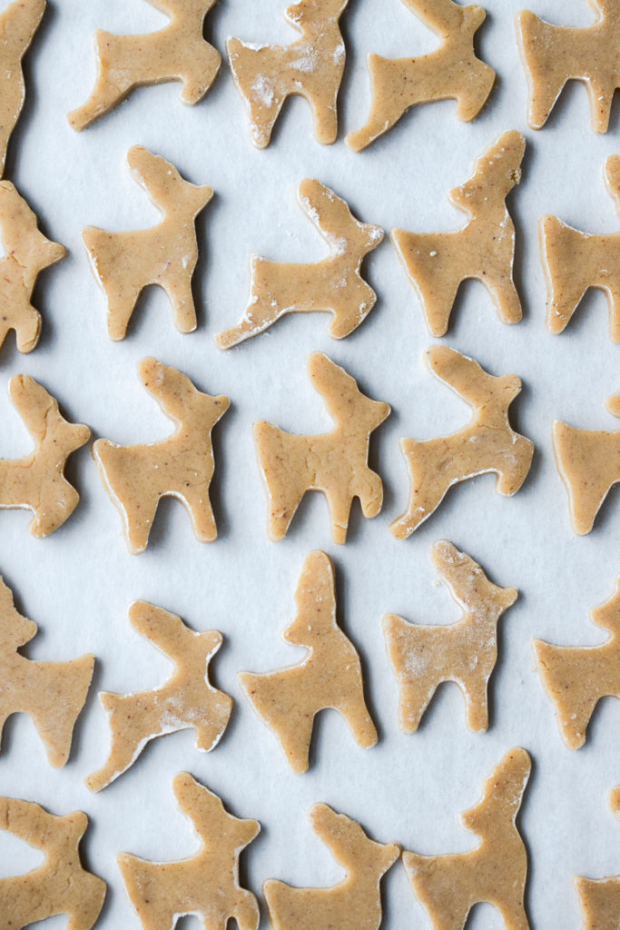 Reindeer cookie cut