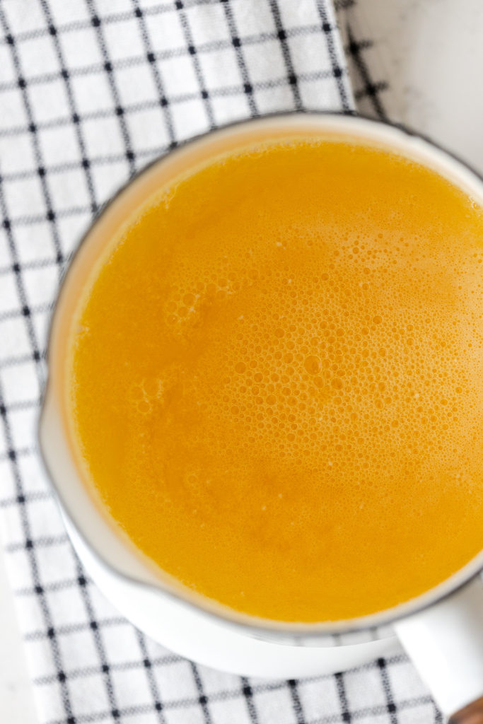 browning butter for banana bread