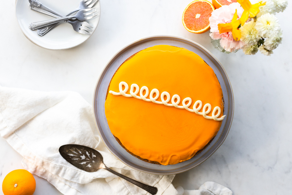 Orange Creamsicle Cake 