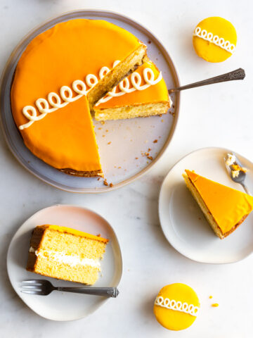 Orange Cream Cake by Baking The Goods