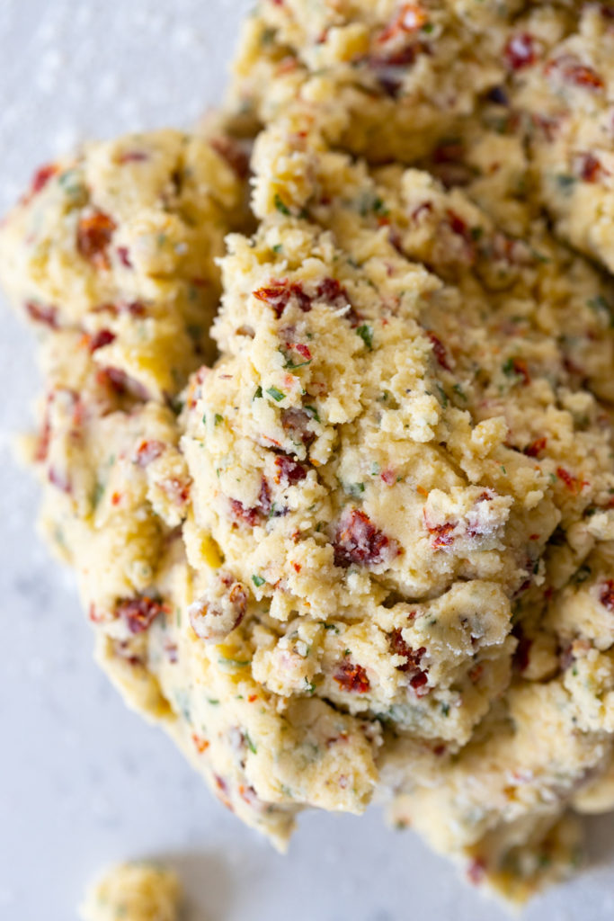 Shortbread Pizza Bites dough