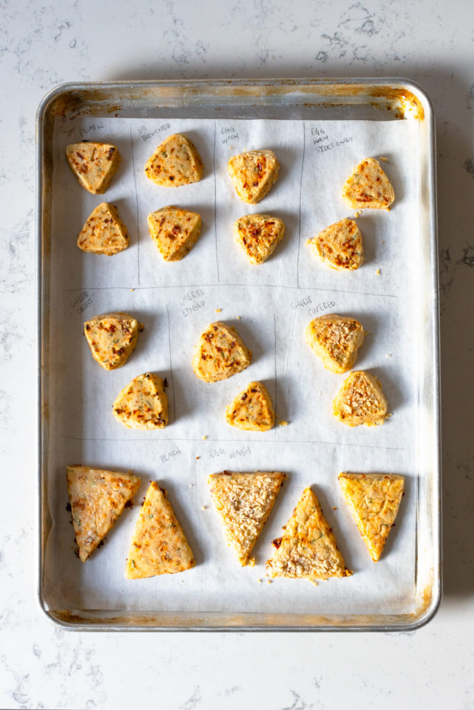Shortbread Pizza Bites tests