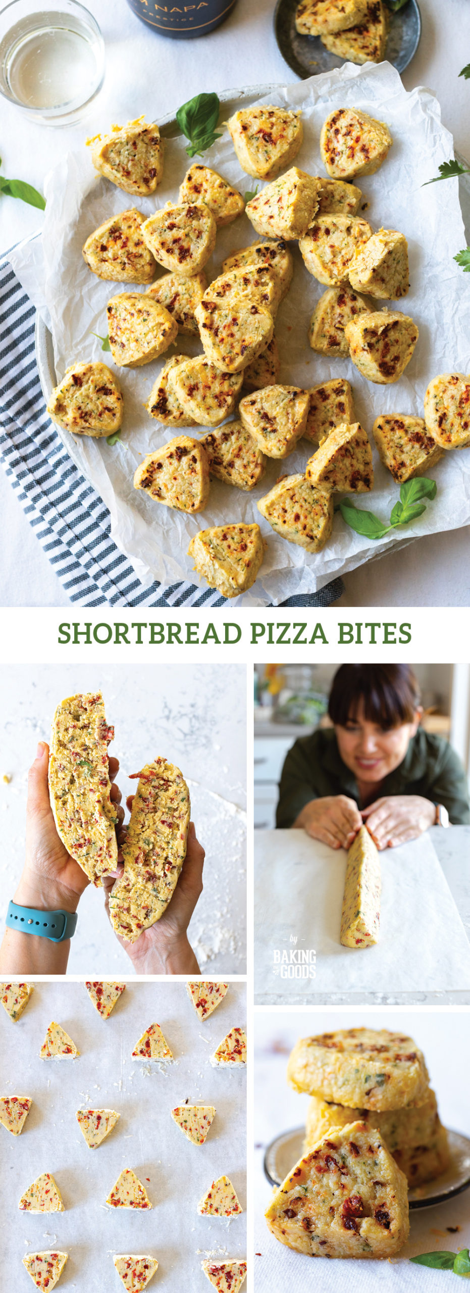 Shortbread Pizza Bites by Baking The Goods