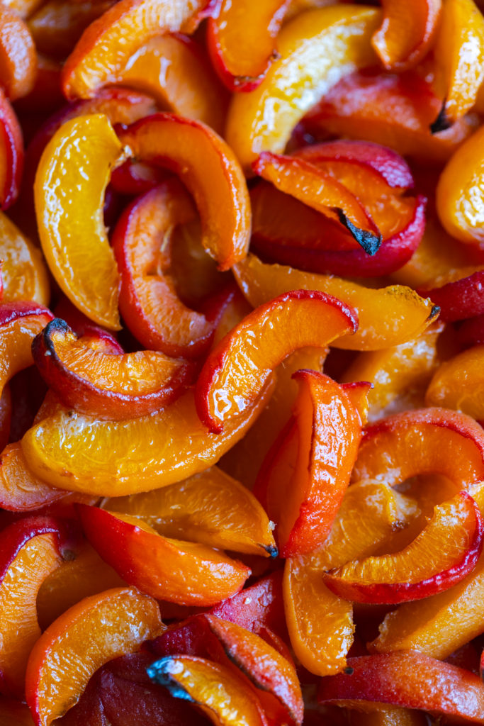 Apricot galette filling