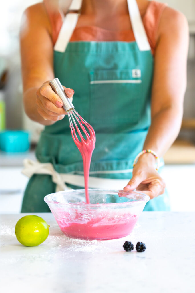 Blackberry Lime Glaze