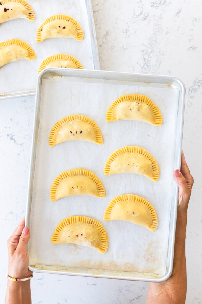Baking Blackberry Lime Hand Pies