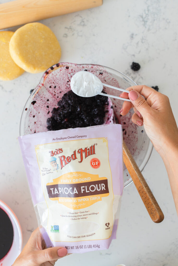 tapioca flour in hand pie filling