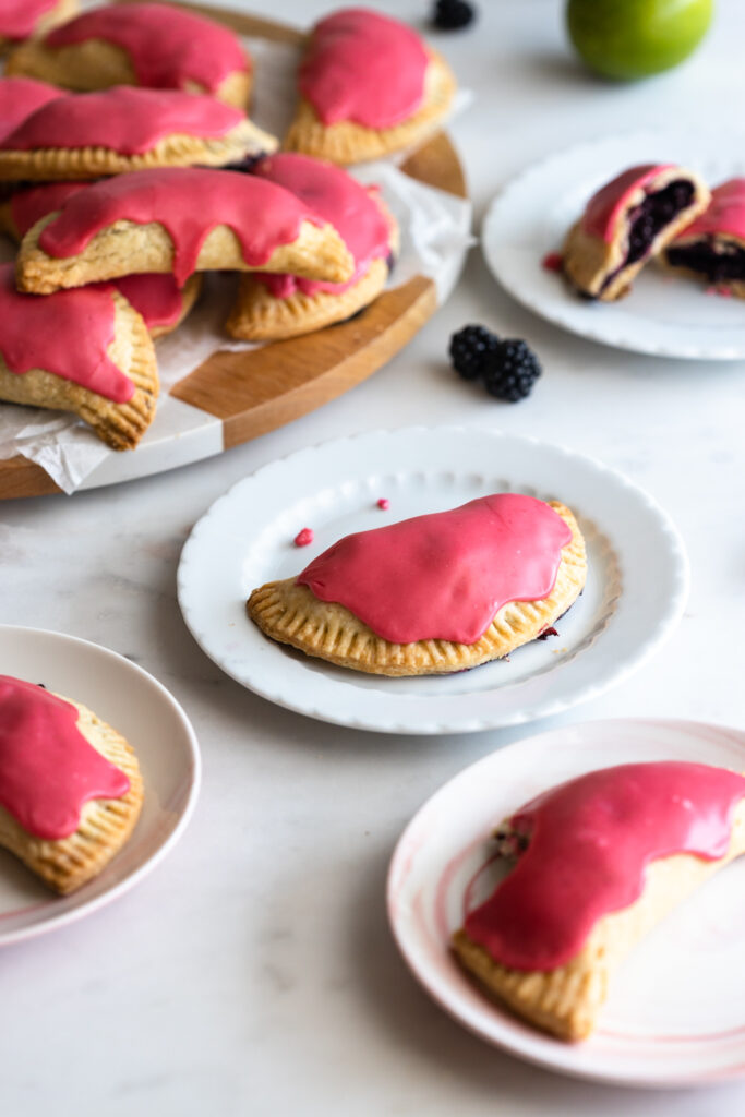 Blackberry Lime Hand Pies pated