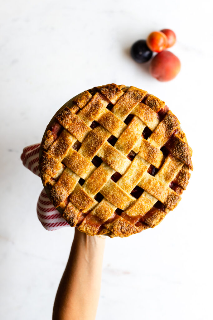 Stone Fruit Pie hold