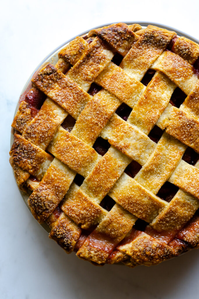 Stone Fruit Pie weave
