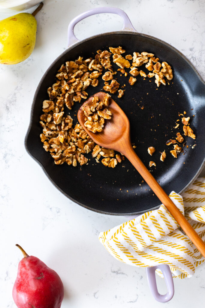 lightly toasted walnuts