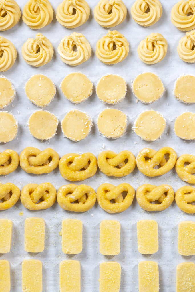 Holiday Butter Cookies chilling