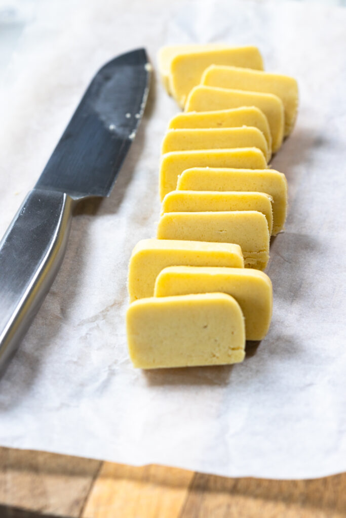 Rectangle Butter Cookies pre-baked