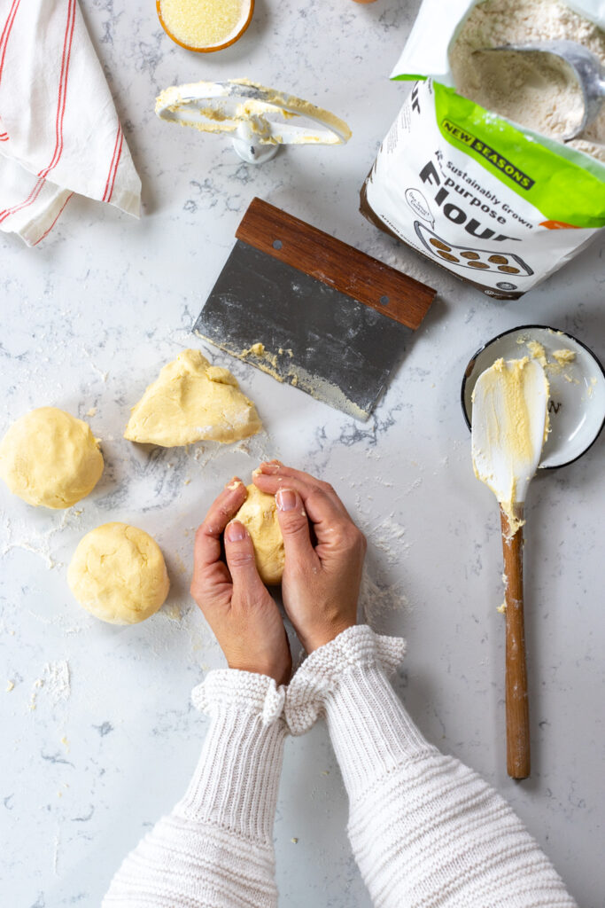 Holiday Butter Cookie dough
