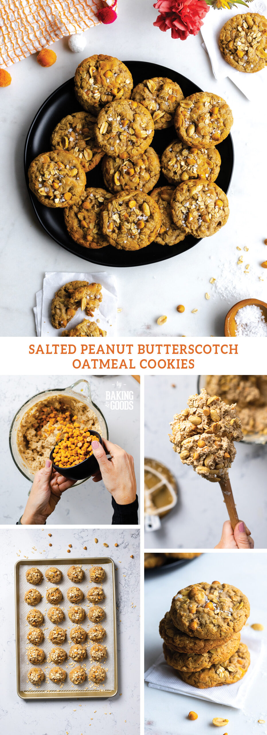 Salted Peanut Butterscotch Oatmeal Cookies by Baking The Goods Salted Peanut Butterscotch Oatmeal Cookies by Baking The Goods