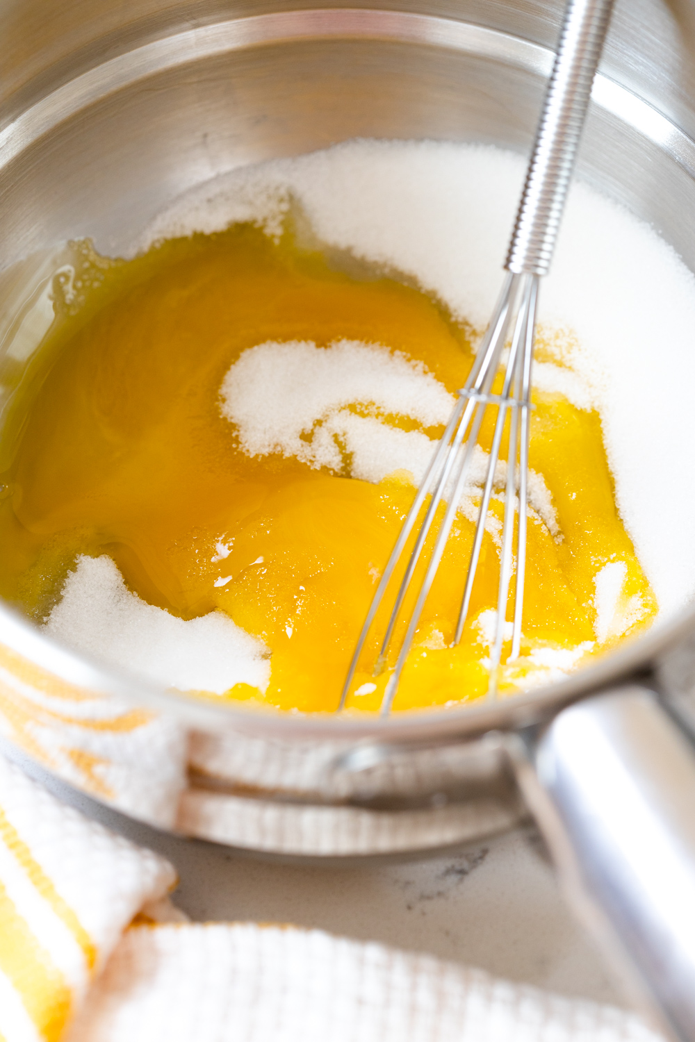 Making Raspberry Lemon Curd