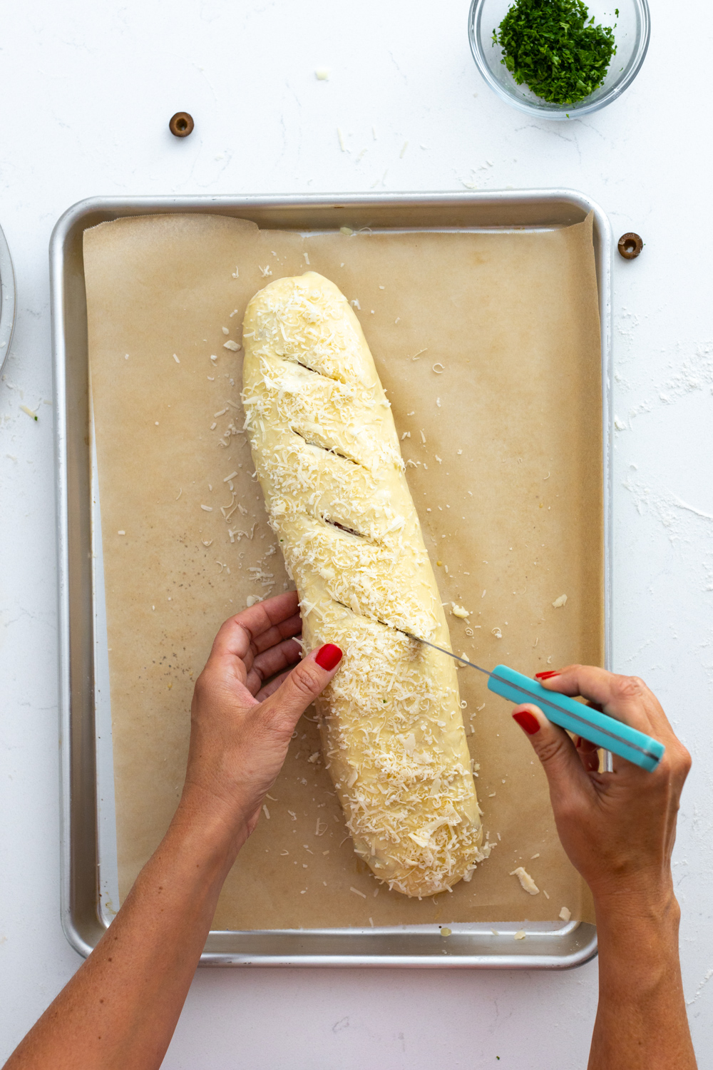 Stromboli roll- prebaked