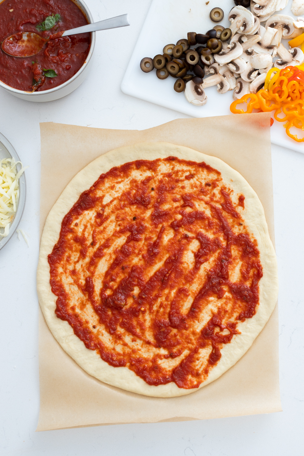 Homemade pizza sauce