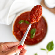 Simple Pizza Sauce by Baking The Goods