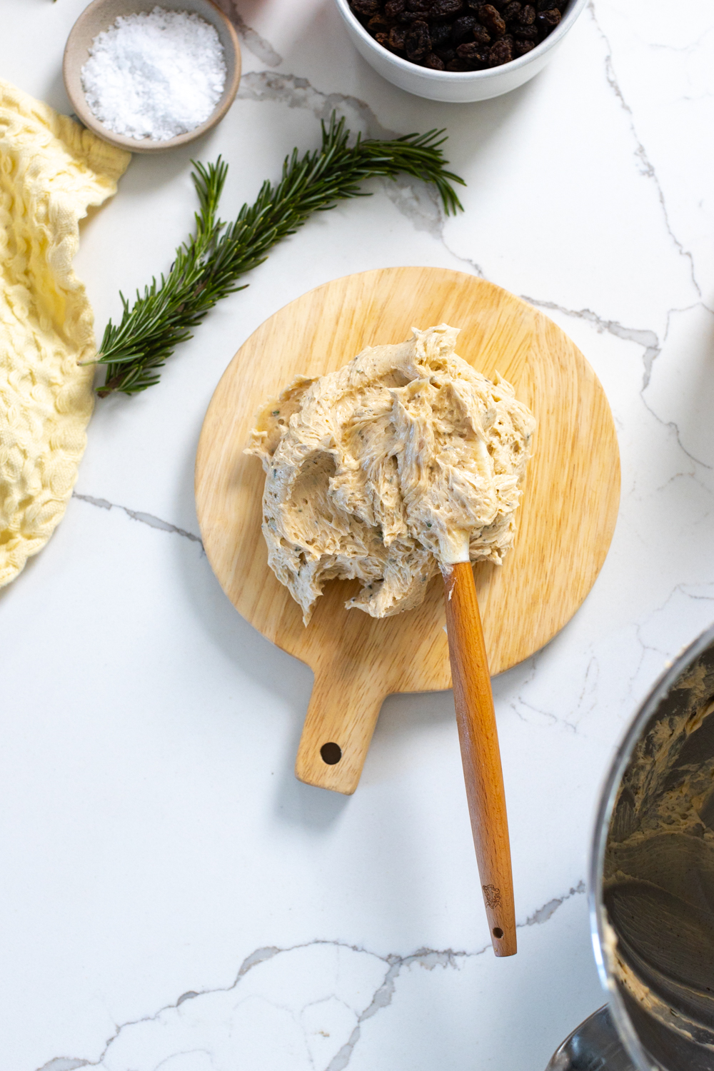 Whipped Cinnamon Raisin Honey Butter