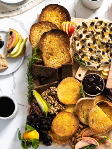 Cinnamon Raisin Honey Butter Board by Baking The Goods