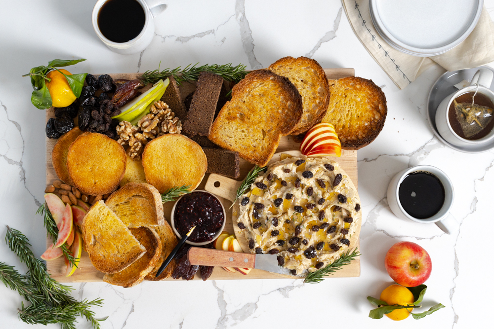 Cinnamon Raisin Honey Butter Board breakfast