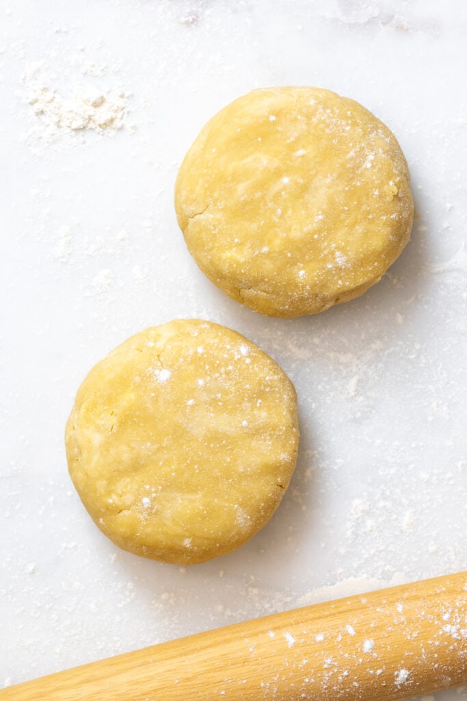 All Butter Vodka Pie Dough disks