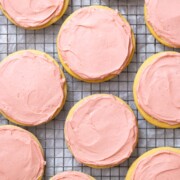 Big Pink Cookie recipe by Baking The Goods