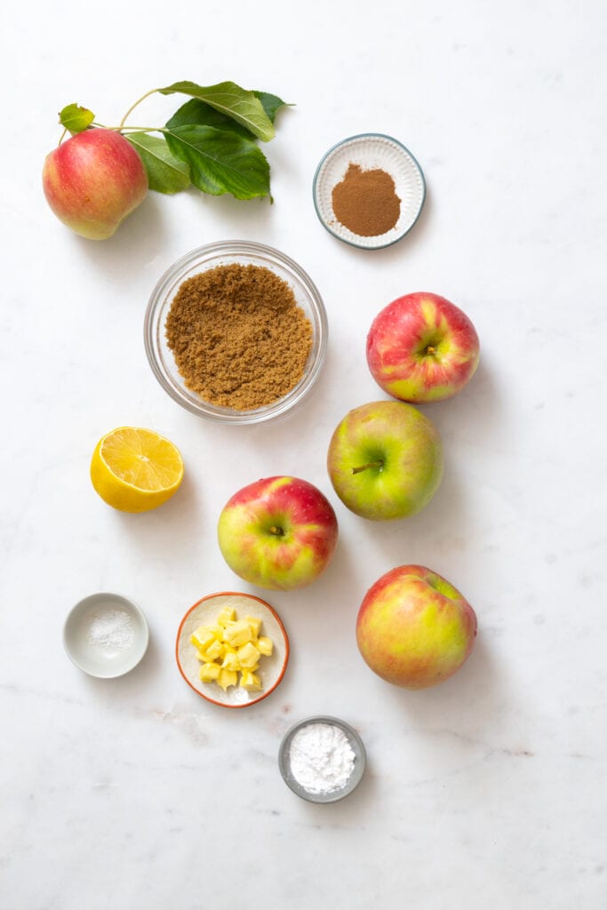 Apple Galette filling