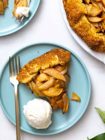 Apple Cheddar Galette by Baking The Goods