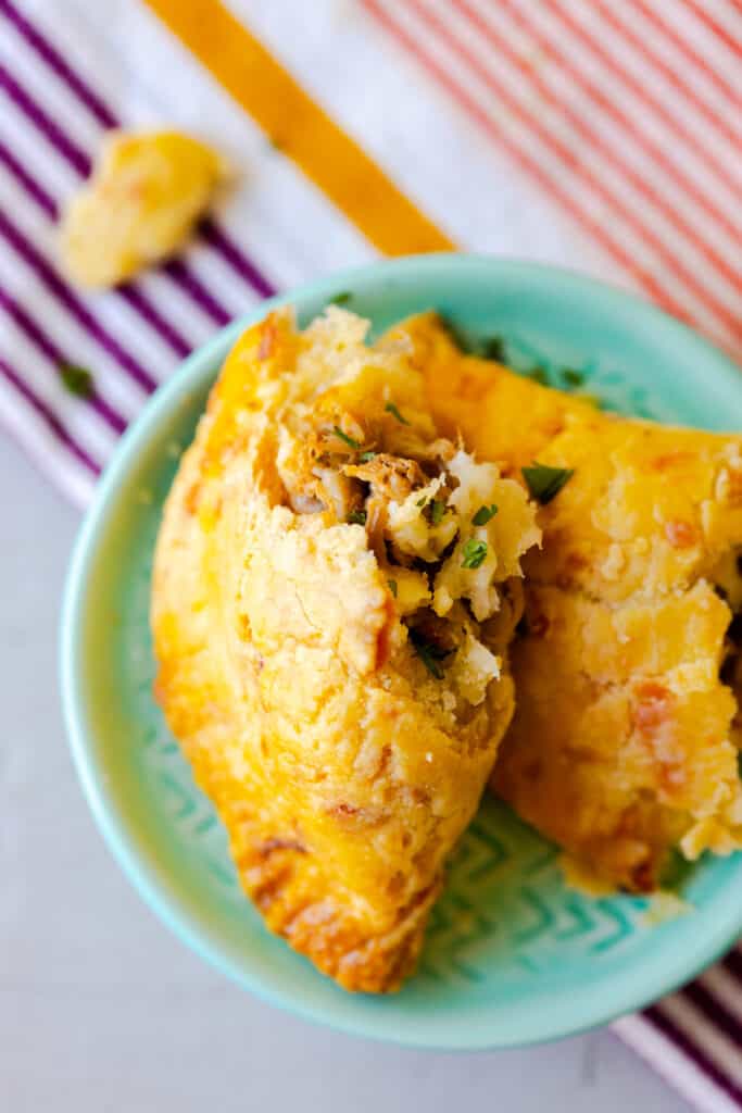 Carnitas Hand Pies with Cheddar Crust