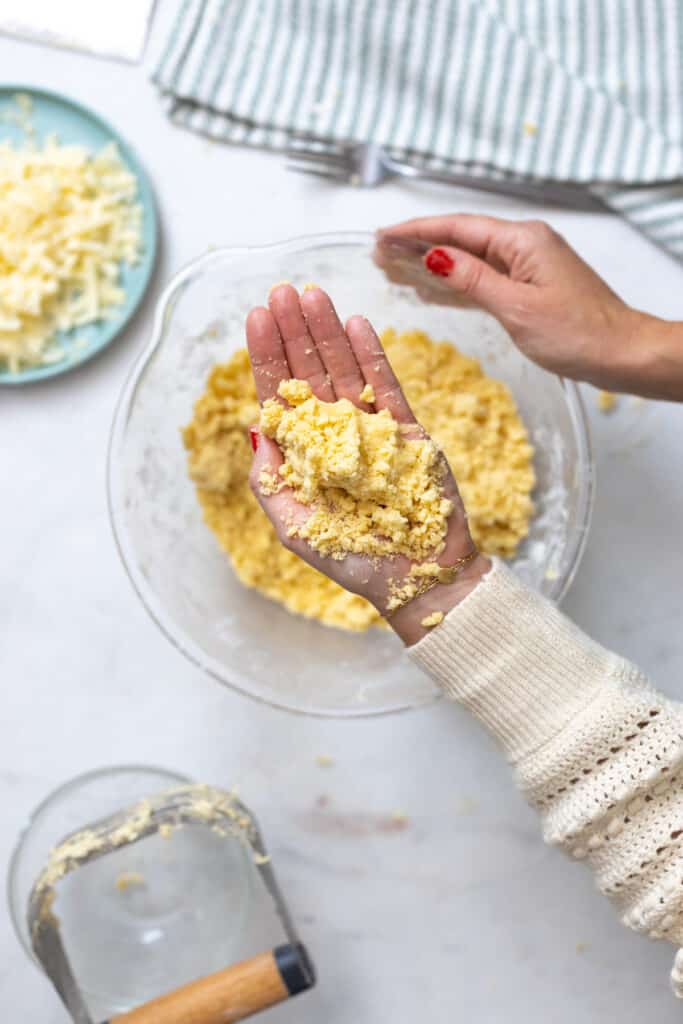 pie dough hydration test