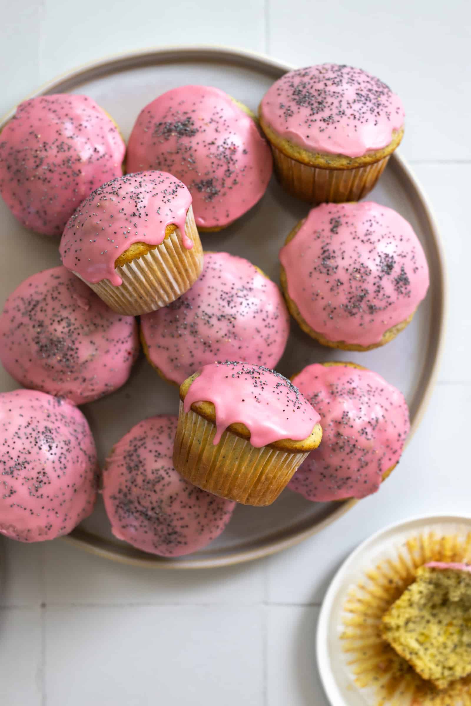 Blood Orange Poppy Seed Muffins from Baking The Goods