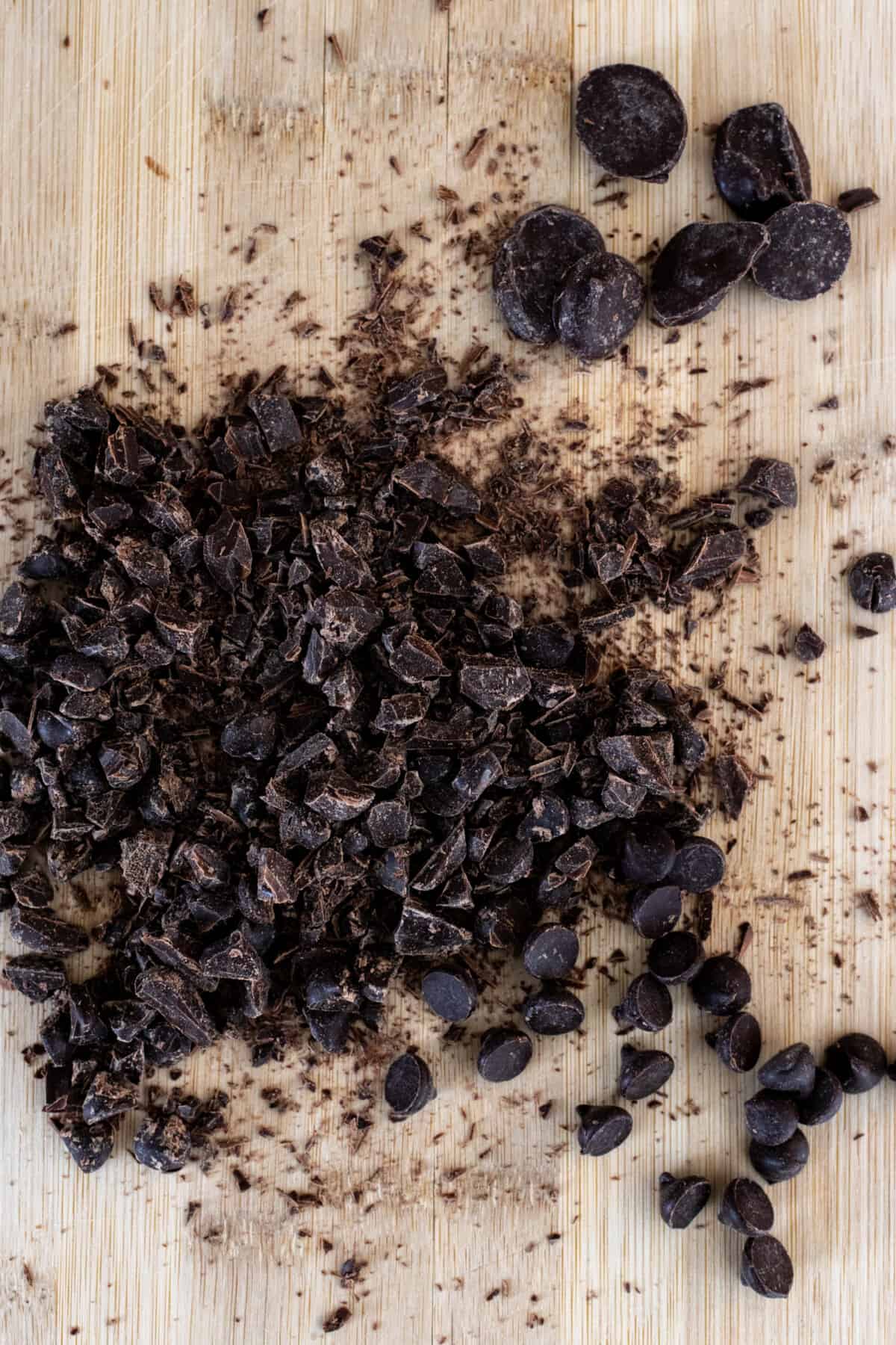 chopped chocolate chips