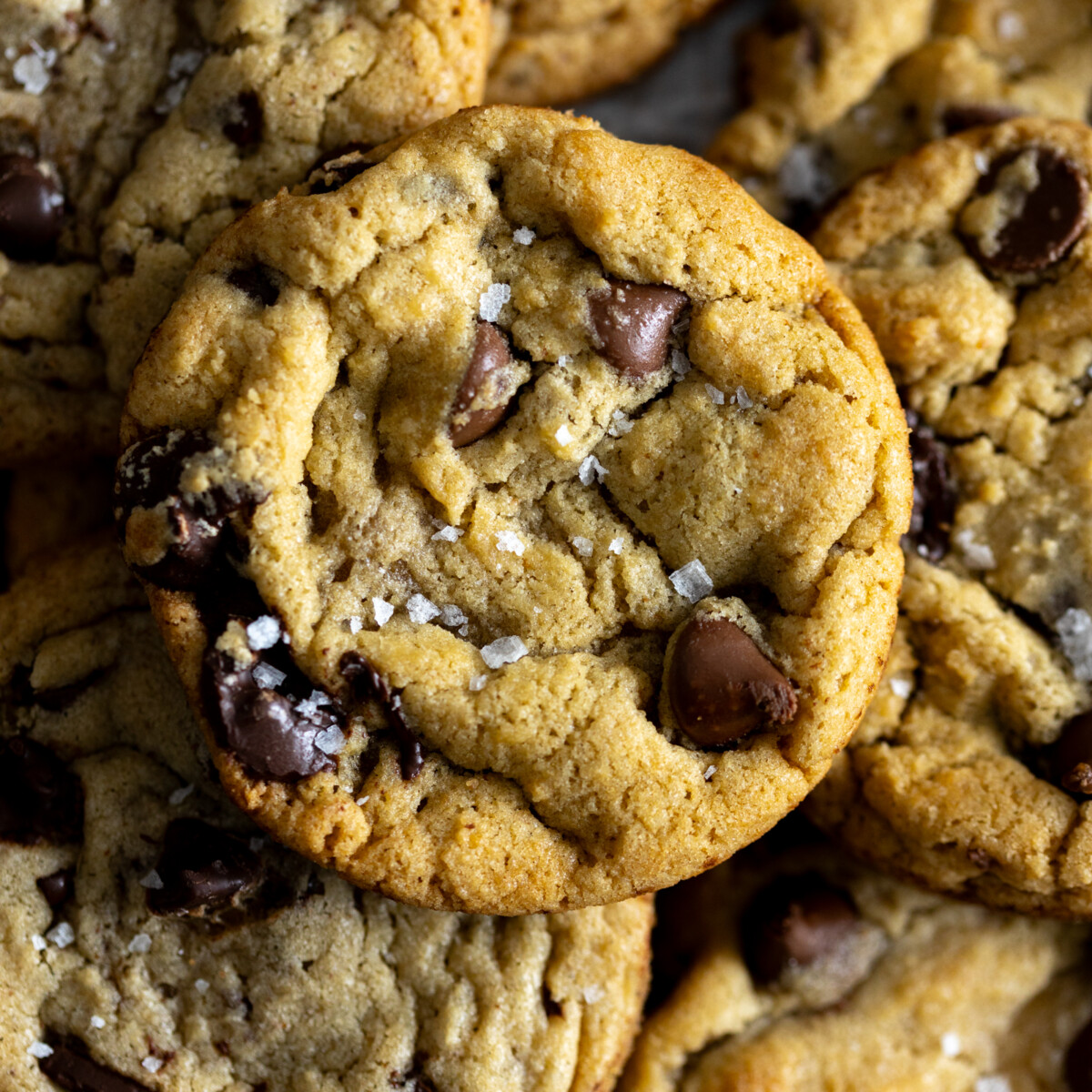 Brown Butter Chocolate Chip Cookies with Sea Salt
