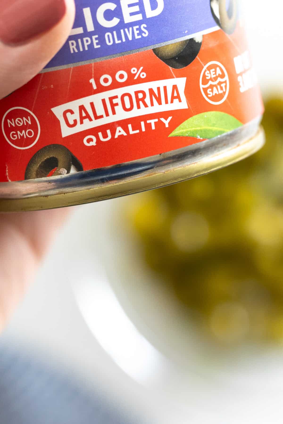 California Ripe Olives can