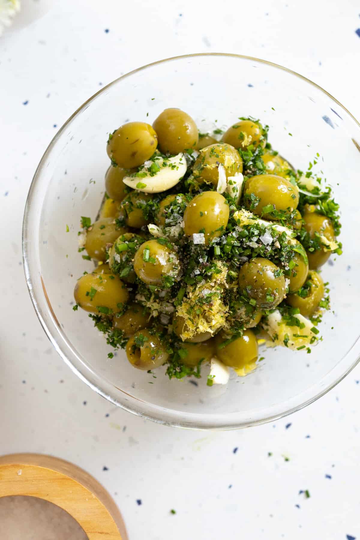 marinated Green California Ripe Olives
