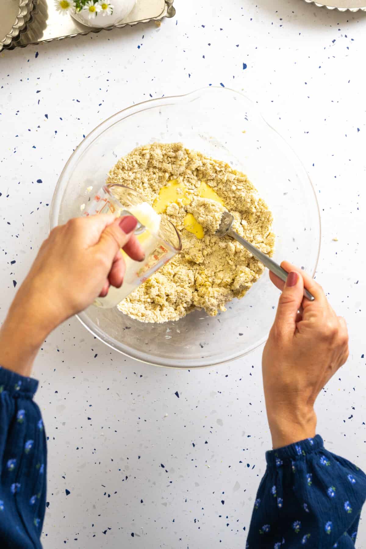 hydrating tart dough