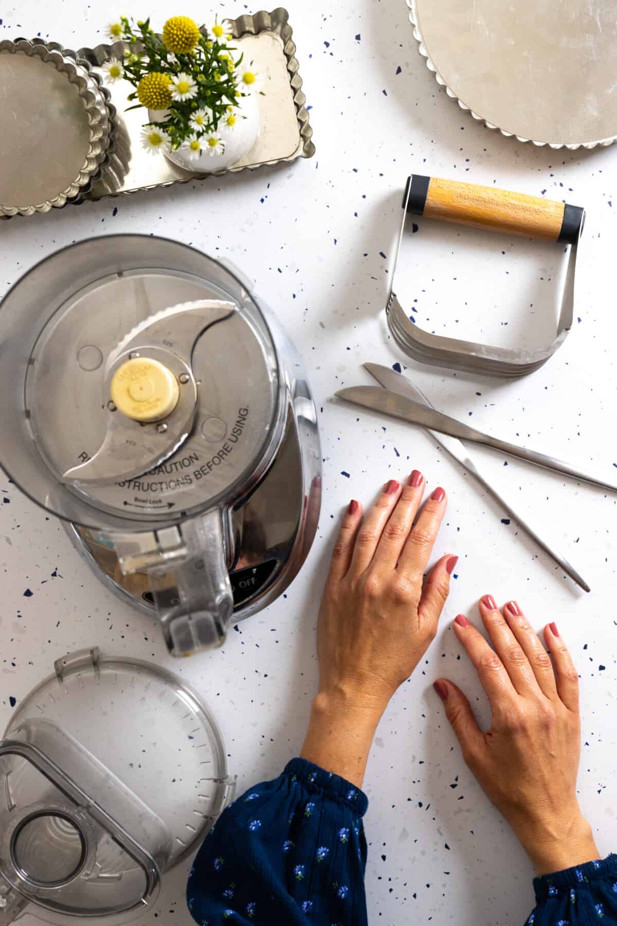 optional tools for making tart dough