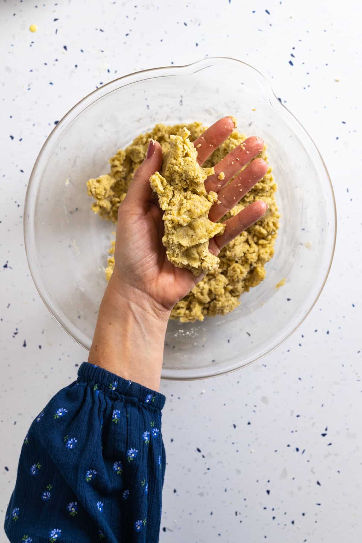 testing tart dough hydration