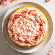Big Pink Cookie Cake by Baking The Goods