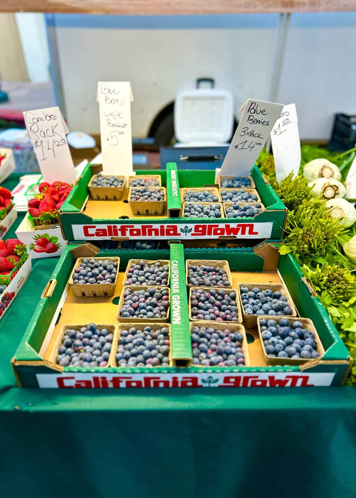 California Grown Blueberries