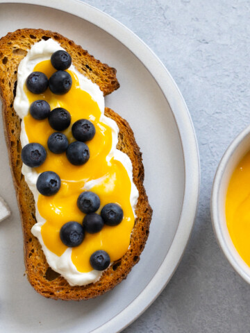 Rich and creamy Apricot Curd