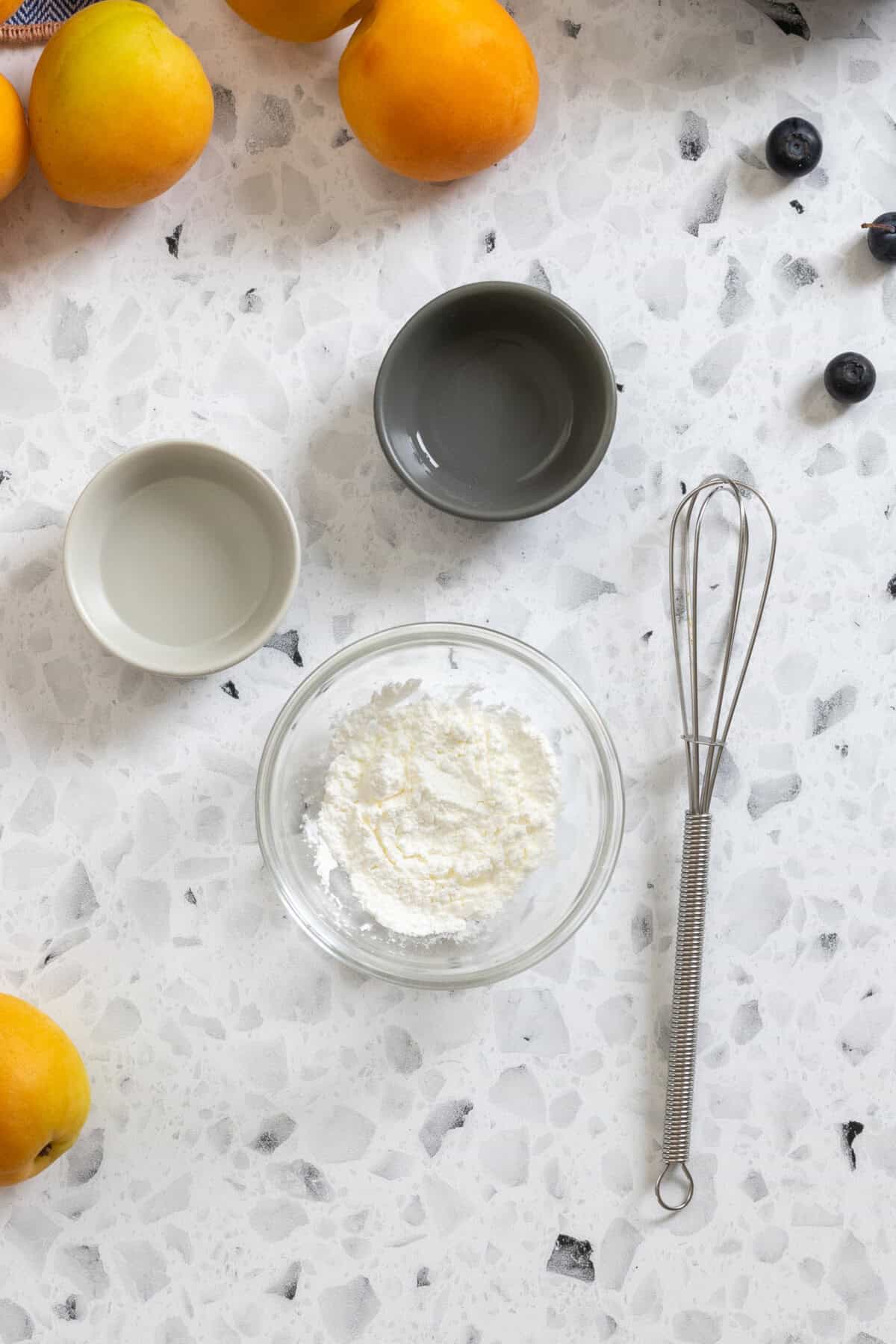 some Pavlova ingredients