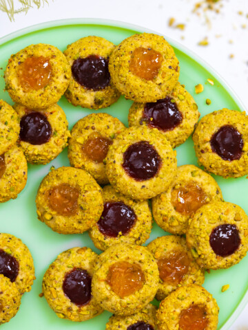 Pistachio Thumbprint Cookies by Baking The Goods