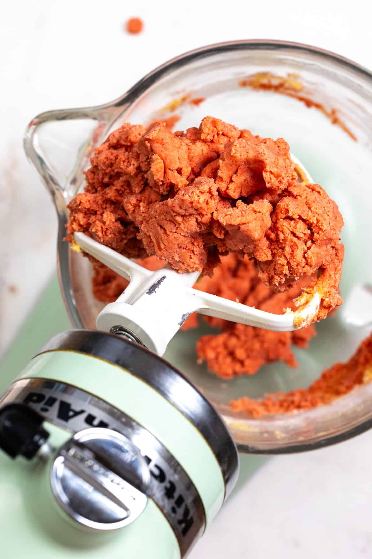 Strawberry Shortbread Cookie dough