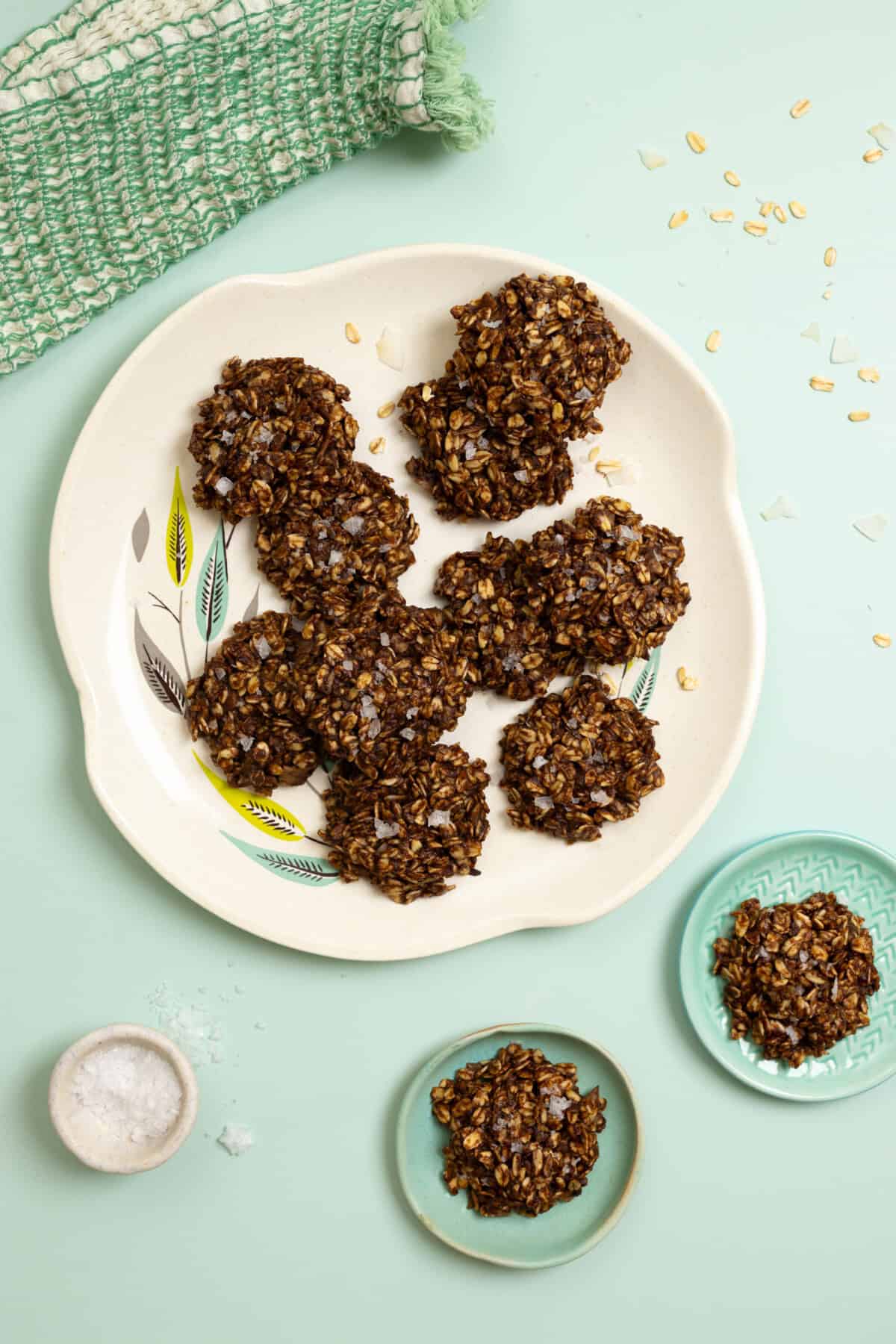 Healthier No Bake Cookies from Baking The Goods