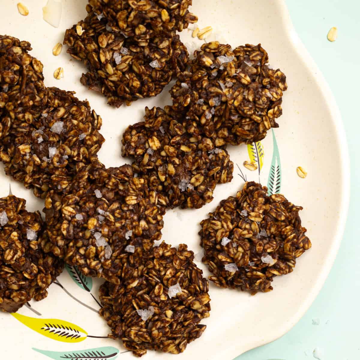 Healthier No Bake Cookies by Baking The Goods