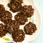 Healthier No Bake Cookies by Baking The Goods