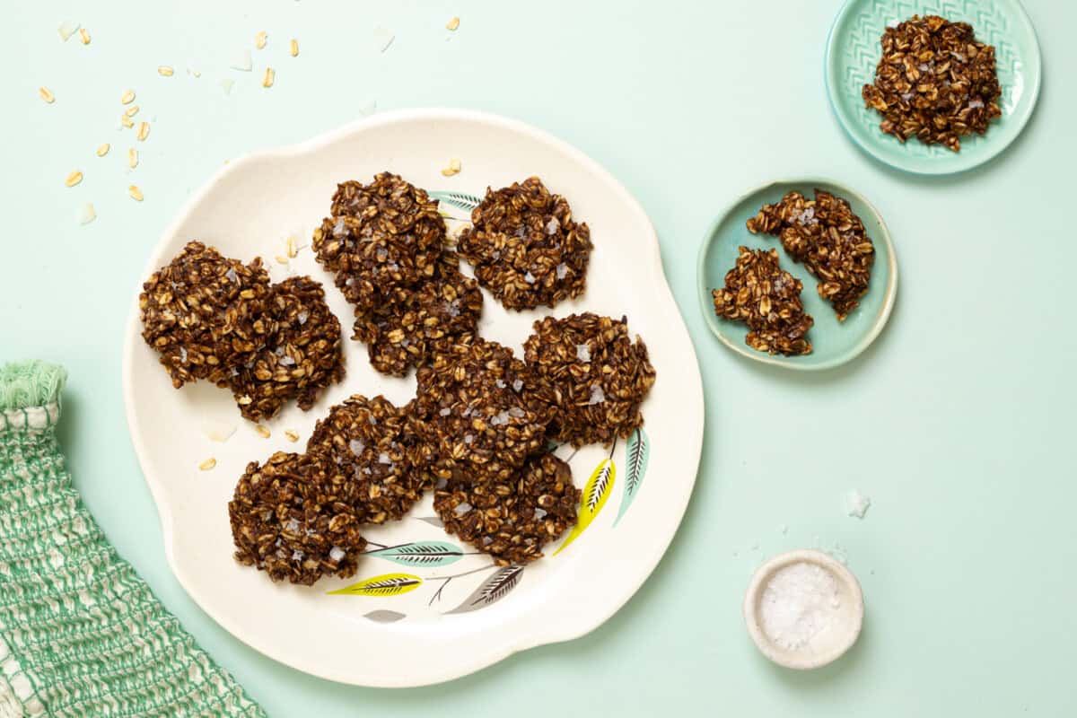 Healthier No Bake Cookies